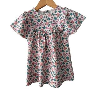 Zara Floral Kids Dress Pink, Blue, Green Size 1.5 Years